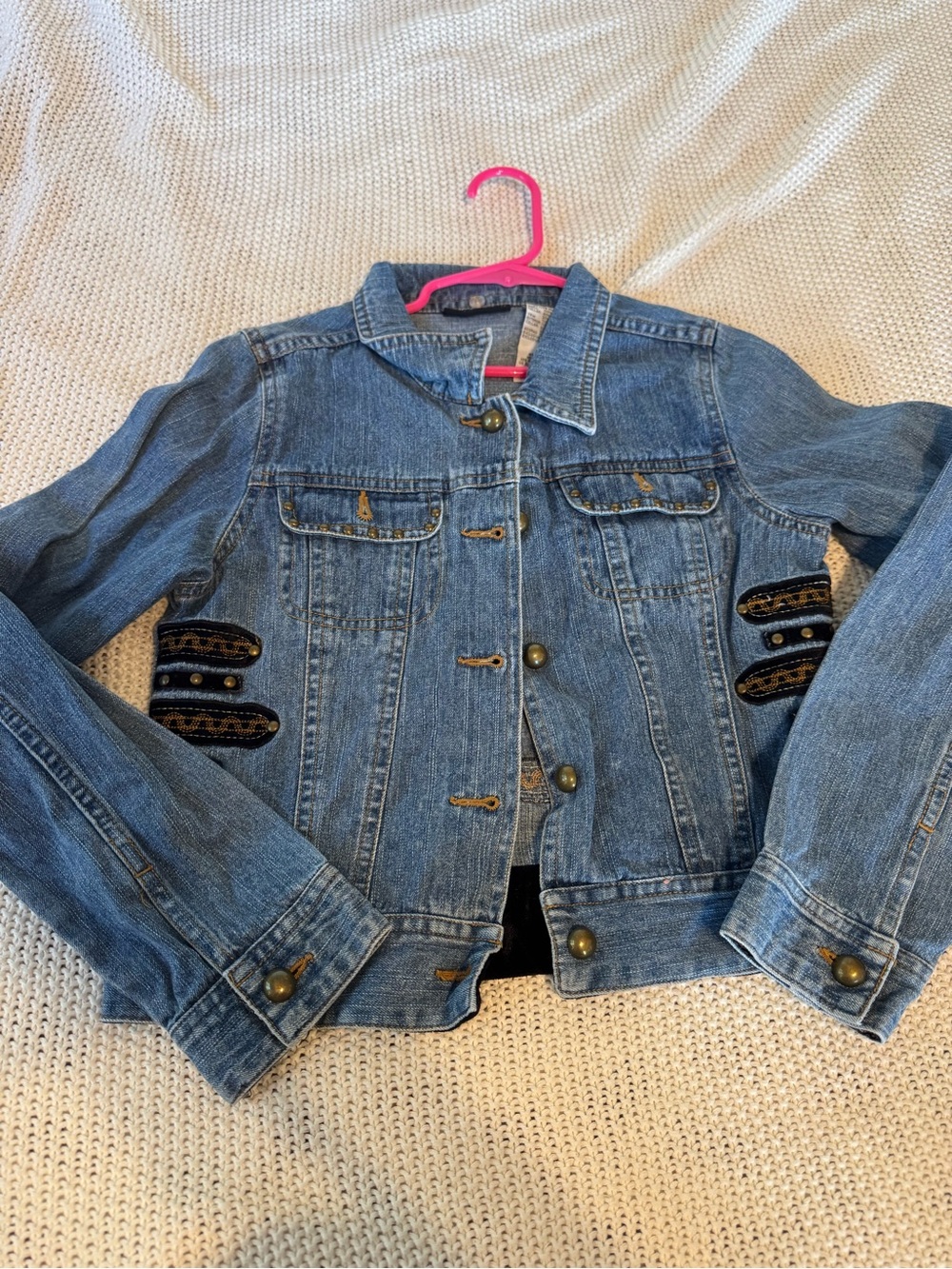 Y2K Mary-Kate and Ashley Girls' Denim Jacket in Blue